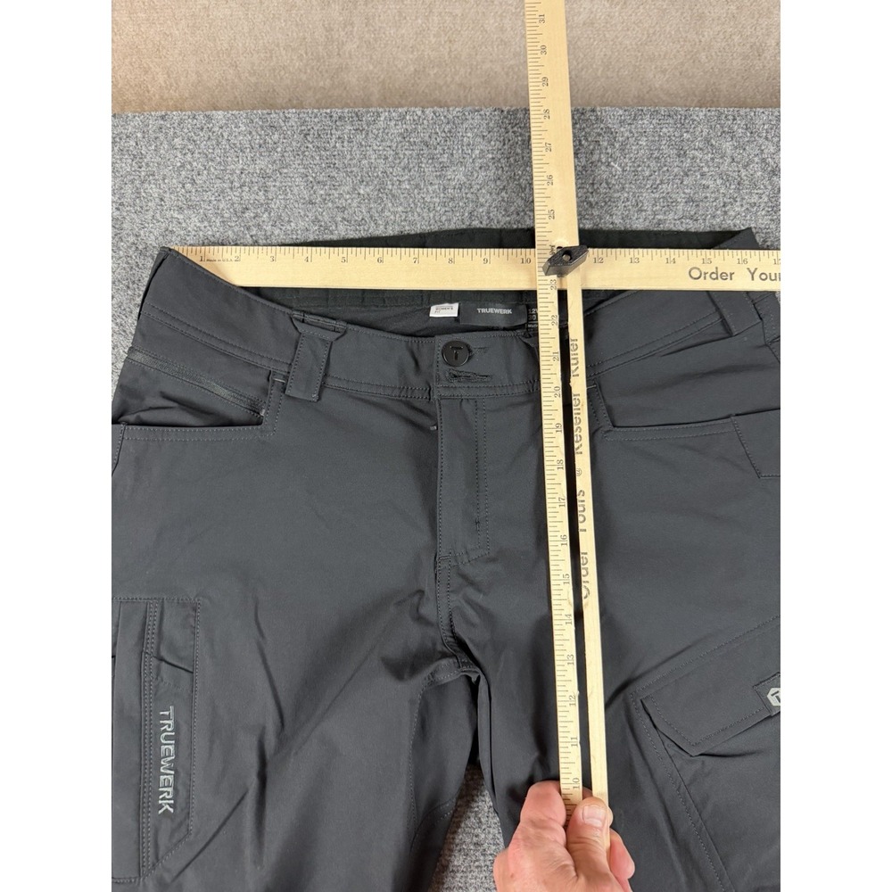 Truewerk T1 Womens 12/30 (29)  Werkpant Cargo Utility Workwear Stretch Nylon EUC - Picture 5 of 9
